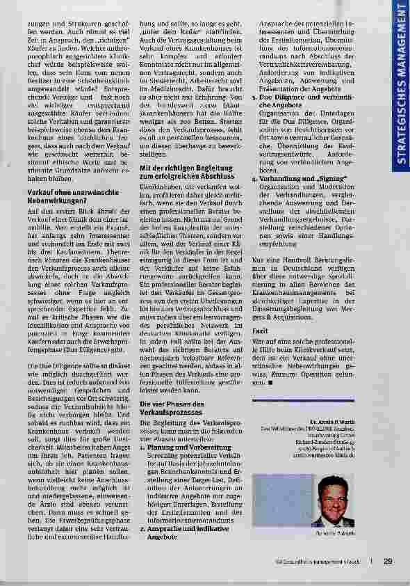 Vorschauseite 2: Operation Krankenhaus-Verkauf
