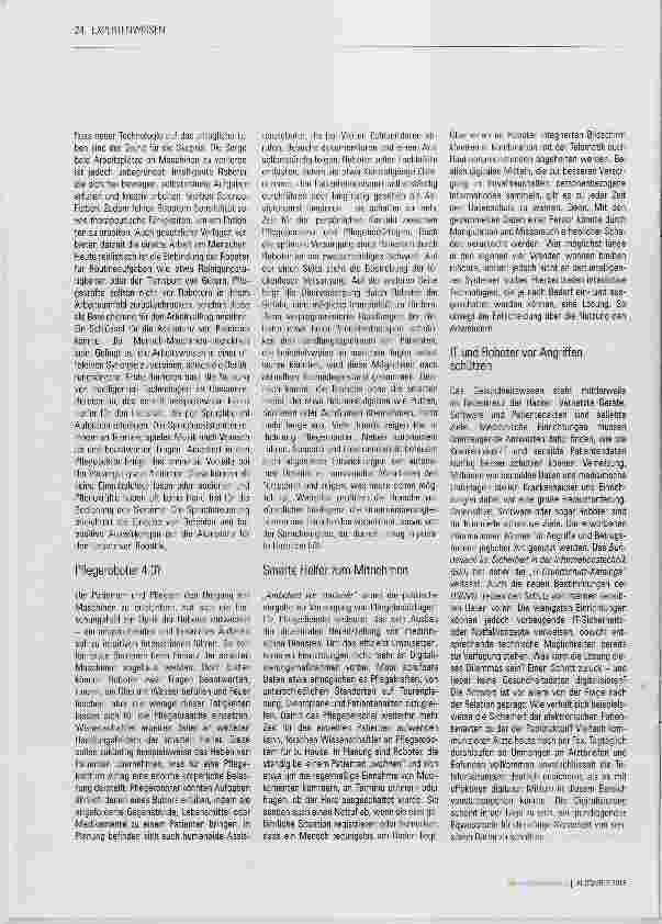 Vorschauseite 2: Pflegeroboter 4. 0
