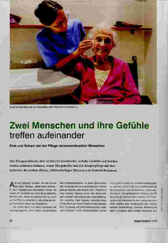 Vorschauseite 1: Zwei Menschen und ihre Gefühle treffen aufeinander