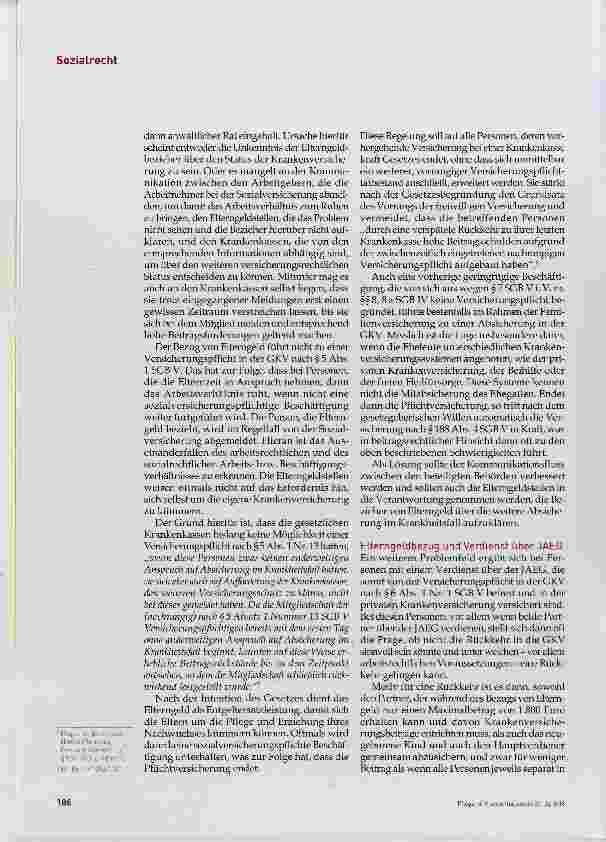 Vorschauseite 2: Probleme „freiwilliger obligatorischer Anschlusspflichtversicherung