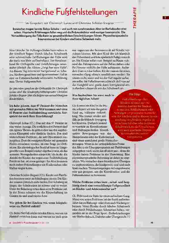 Vorschauseite 2: Kindliche Fufefehlstellungen