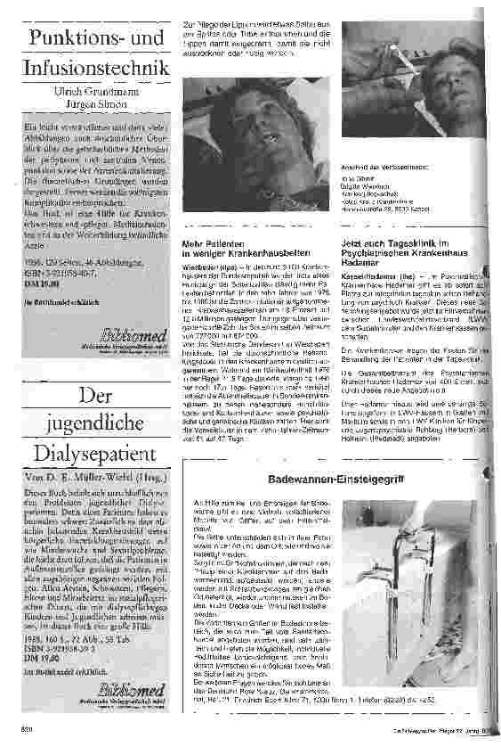 Vorschauseite 3: Grundpflege in Bildern 11. Folge: Spezielle Pflegemaßnahmen (2)