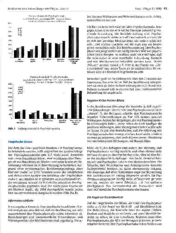 Vorschauseite 2: Medikamentöse Behandlung - ein Pflegeproblem? Ansätze zur Neuorientierung pflegerischen Handelns bei der medikamentösen Therapie