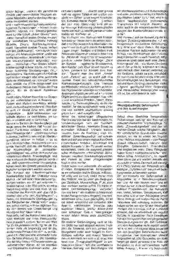 Vorschauseite 2: Absage an einen Mythos