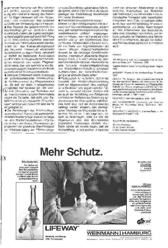 Vorschauseite 4: Absage an einen Mythos