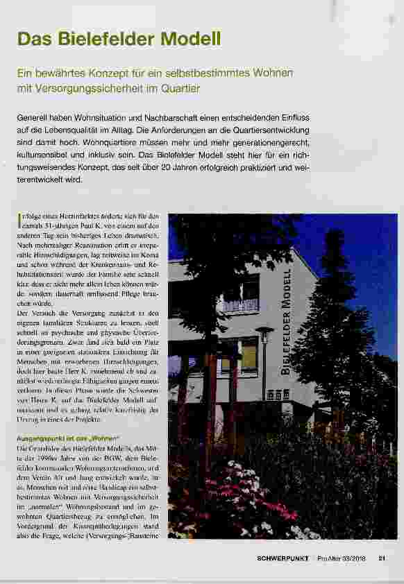 Vorschauseite 1: Das Bielefelder Modell