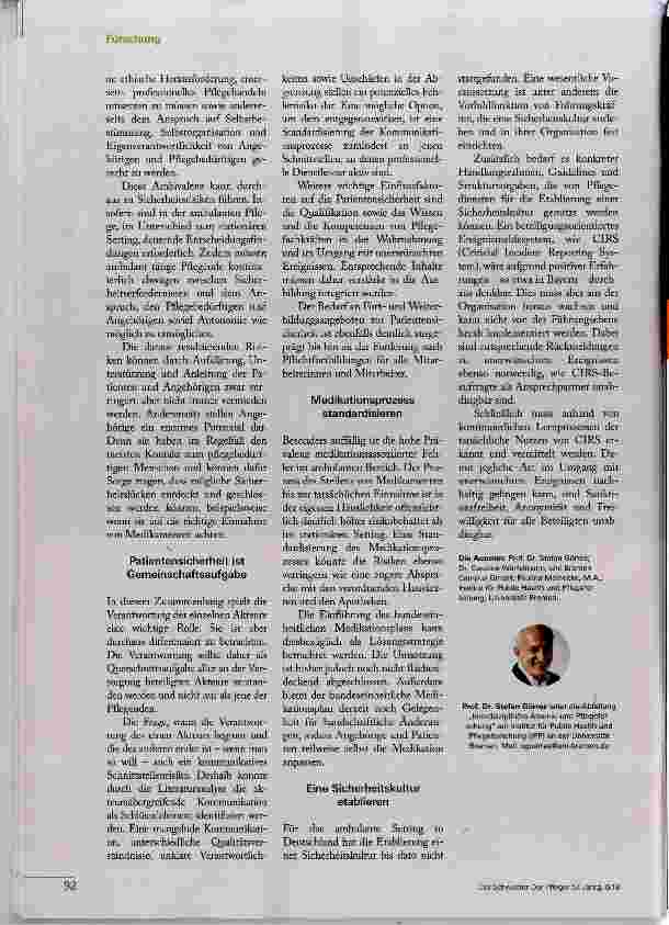 Vorschauseite 3: Erheblicher Nachholbedarf