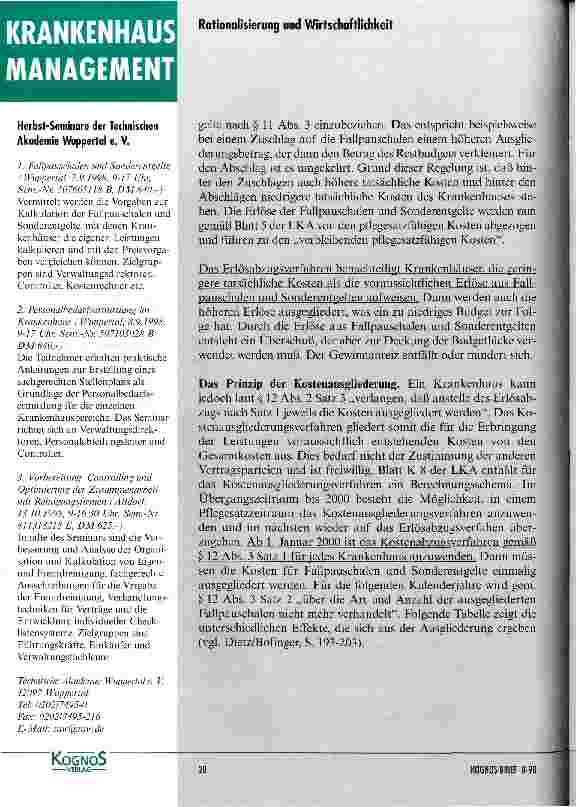Vorschauseite 4: Das flexible Budget im Rahmen des leistungsorientierten Entgeltsystems