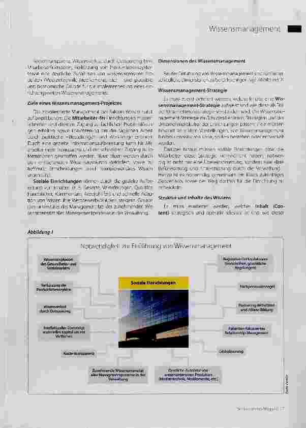 Vorschauseite 2: Wissensmanagement in Pflegeeinrichtungen und Seniorenheimen