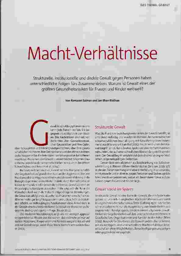 Vorschauseite 1: Macht-Verhältnisse