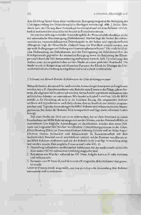 Vorschauseite 6: Feinfühlige, interaktive Roboter in Krankenhaus und Pflege: Wo stehen wir und wohin geht die Reise?
