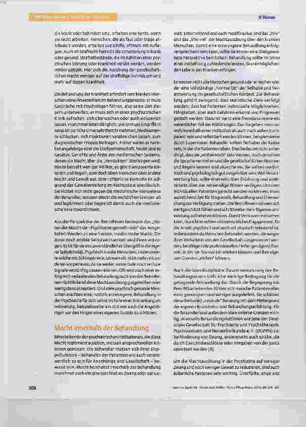 Vorschauseite 4: Würde statt Willkür
