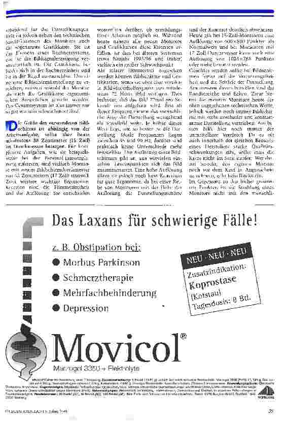 Vorschauseite 3: Welche EDV-Ausstattung ist die richtige? Teil III Gesundheitsschutz durch ergonomische Gestaltung von Computer-Arbeitsplätzen