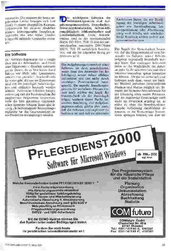 Vorschauseite 5: Welche EDV-Ausstattung ist die richtige? Teil III Gesundheitsschutz durch ergonomische Gestaltung von Computer-Arbeitsplätzen