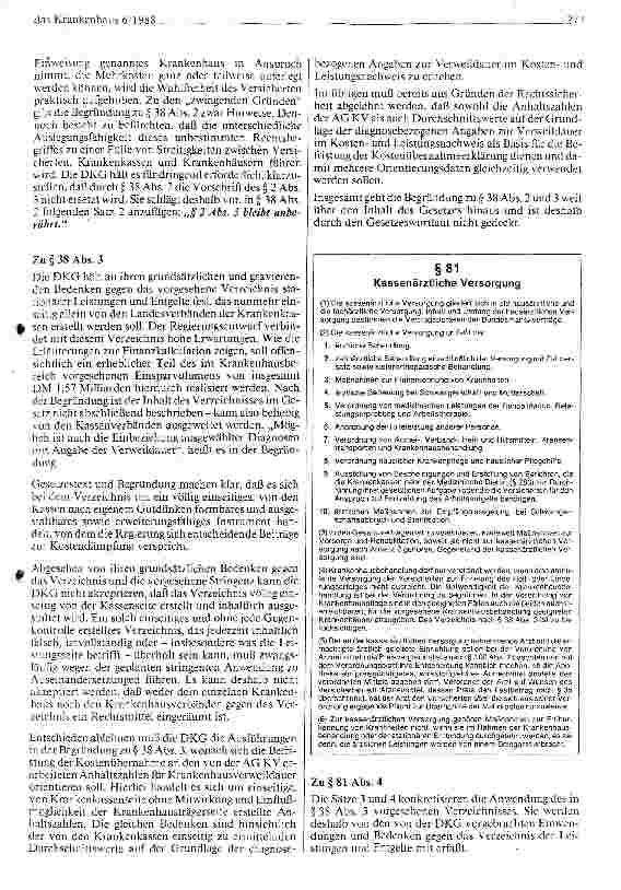 Vorschauseite 3: Stellungnahme zum Regierungsentwurf des Gesundheits-Reformgesetzes (GRG)