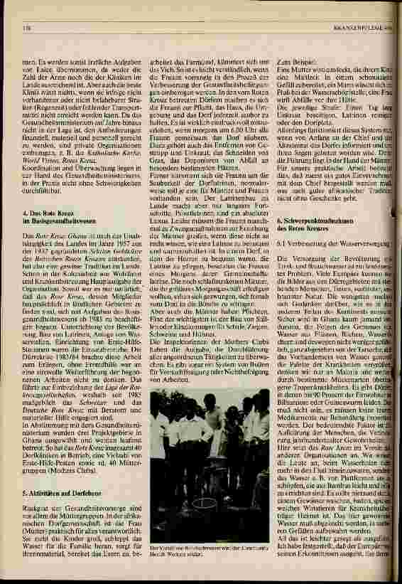 Vorschauseite 2: Primary Health Care in Ghana/Afrika Bericht über ein Entwicklungshilfeprogramm im Gesundheitswesen