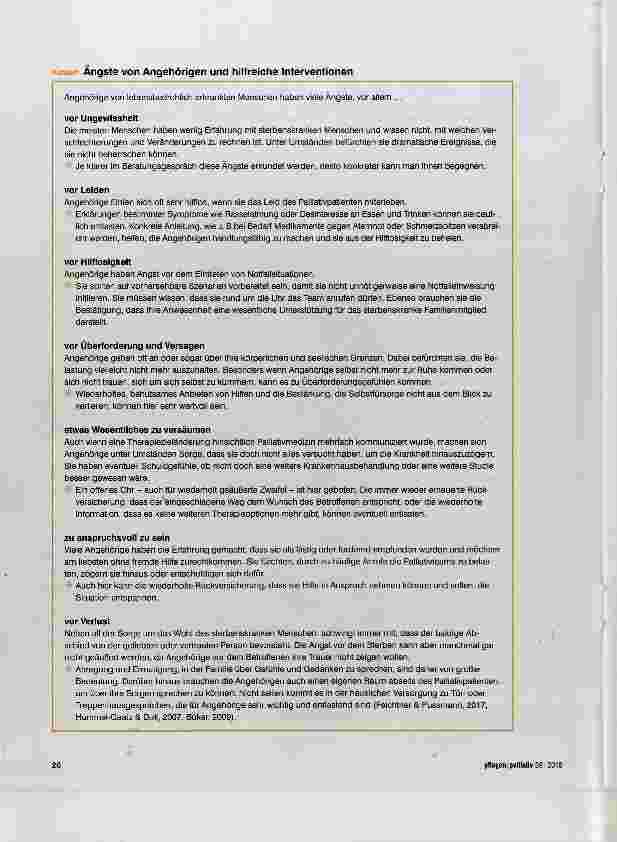 Vorschauseite 3: Angehörige verstehen, informieren und beraten
