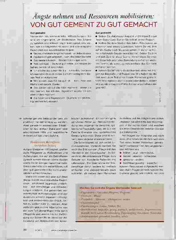 Vorschauseite 3: KEINE ANGST vor der Angst