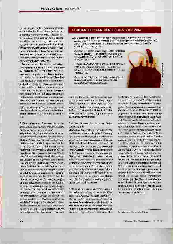 Vorschauseite 3: Risiko Fremdblut
