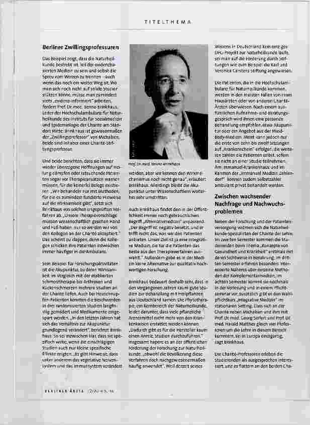 Vorschauseite 3: Auf dem Weg zur evidenzbasierten Ergänzung?