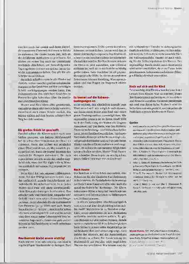 Vorschauseite 4: Stillen lernt man nur an der Brust