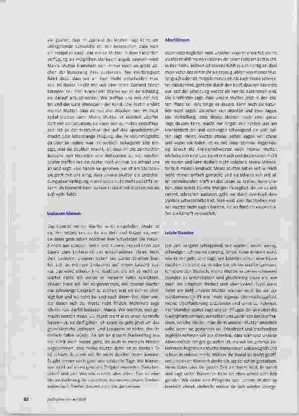 Vorschauseite 2: Das Sterben meiner Mutter