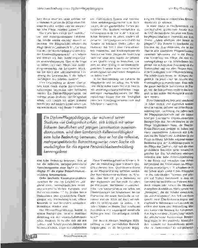 Vorschauseite 6: Stellenbeschreibung eines Diplom-Pflegepädagogen