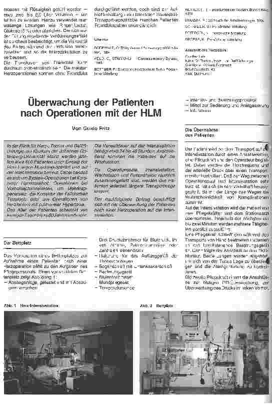 Vorschauseite 3: Funktion und Besonderheiten der Herz-Lungen-Maschine