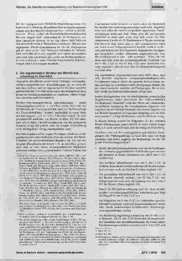 Vorschauseite 2: Die Beamtenstreikentscheidung des Bundesverfassungsgerichts