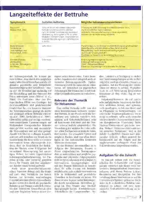 Vorschauseite 4: Aufgrund welcher Evidenz?