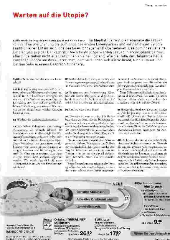 Vorschauseite 1: Warten auf die Utopie?