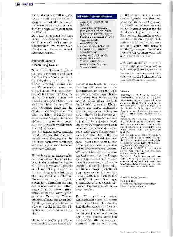 Vorschauseite 5: Krebs! Wie sag ich es meinem Kind?