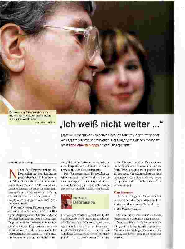 Vorschauseite 1: Ich weiß nicht weiter...