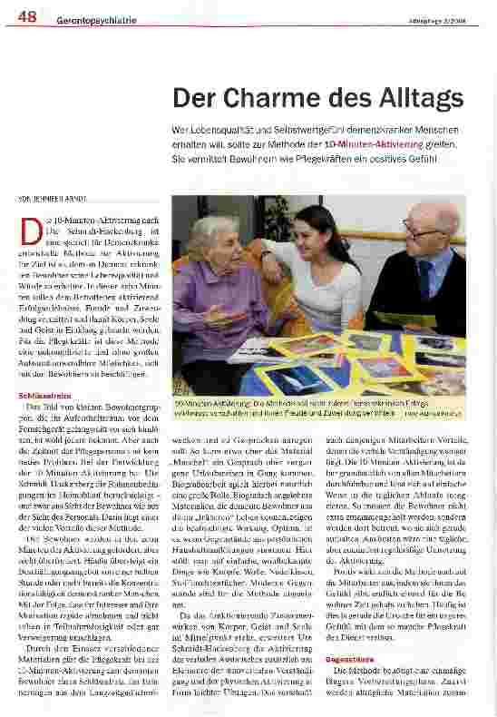 Vorschauseite 1: Der Charme des Alltags
