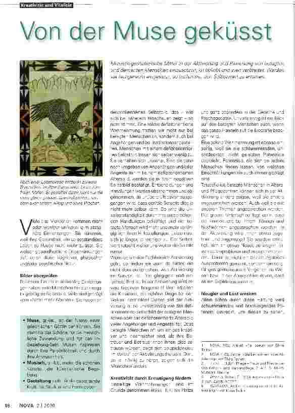 Vorschauseite 1: Von der Muse geküsst