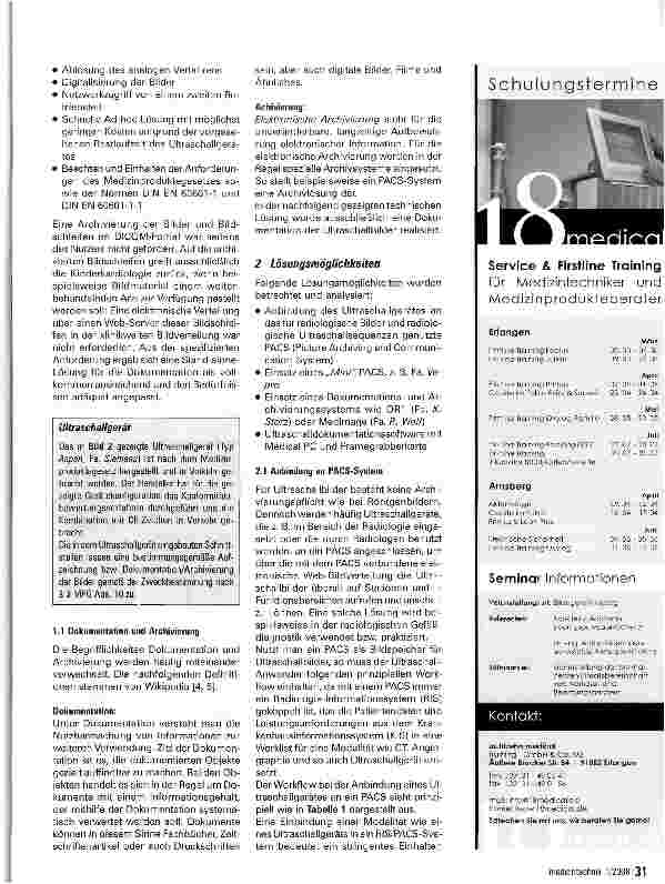 Vorschauseite 2: Digitalisierung analoger Videobilder