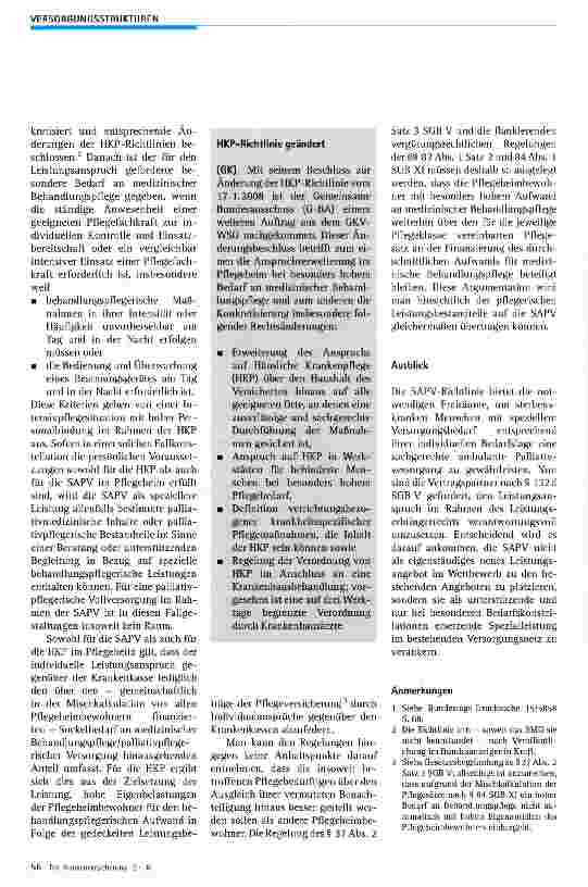 Vorschauseite 4: Spezialisierte ambulante Palliatiwersorgung