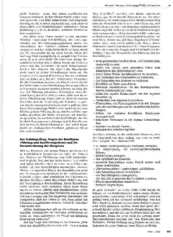 Vorschauseite 2: Der neue Tarifvertrag (TVÖD) im Praxistest