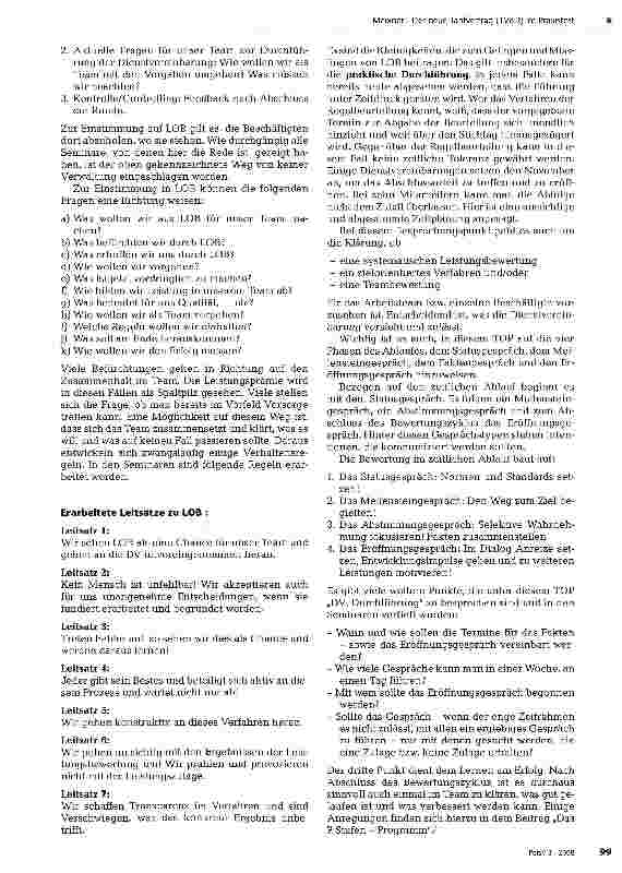 Vorschauseite 6: Der neue Tarifvertrag (TVÖD) im Praxistest