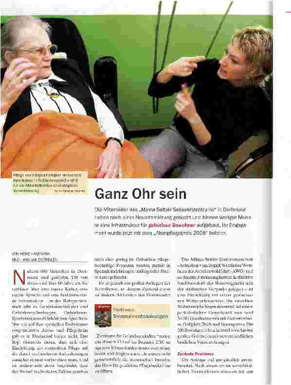 Vorschauseite 1: Ganz Ohr sein
