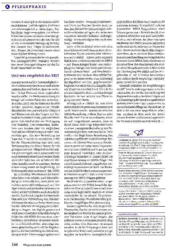 Vorschauseite 4: Lücken in der Hygiene gefährden Patienten und Mitarbeiter