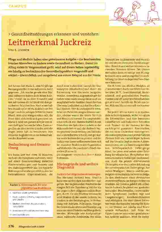 Vorschauseite 1: Leitmerkmal Juckreiz
