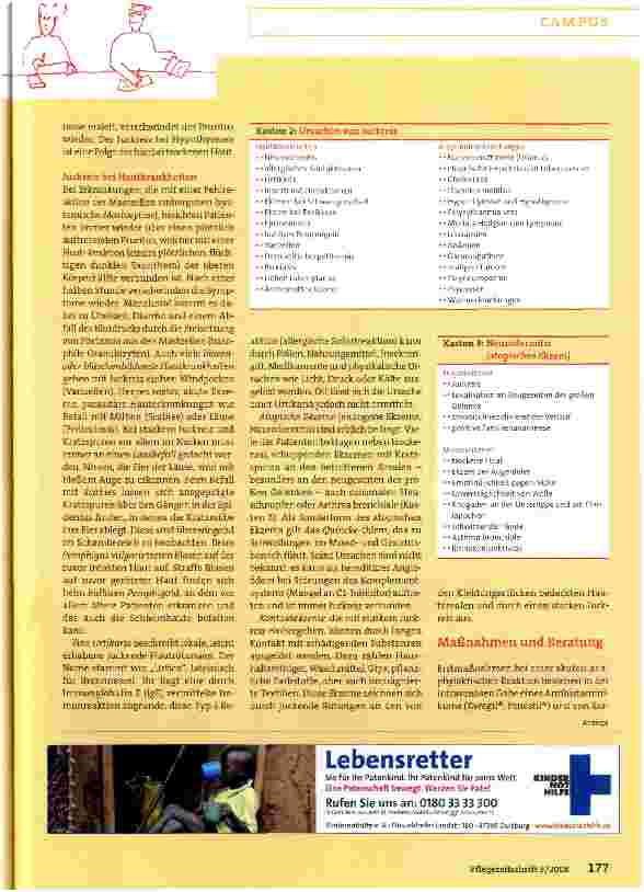 Vorschauseite 2: Leitmerkmal Juckreiz