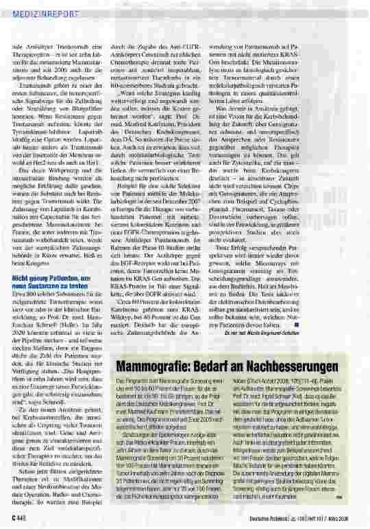 Vorschauseite 2: Die Molekularbiologie erobert Diagnostik und Therapie