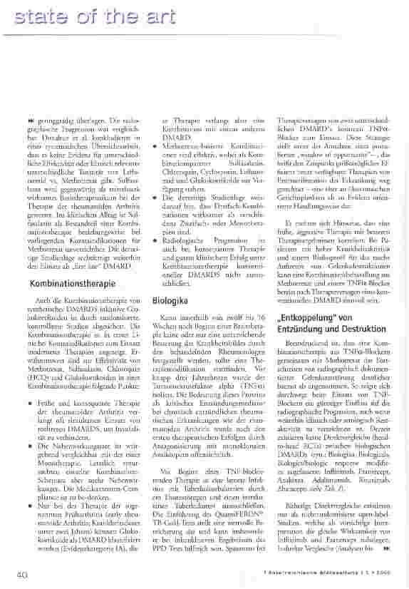 Vorschauseite 3: Rheumatologie update
