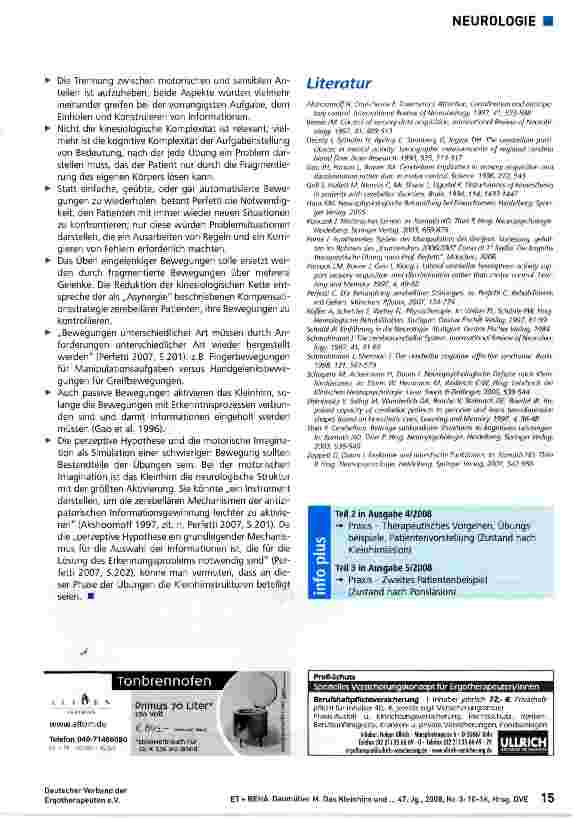Vorschauseite 6: Das Kleinhirn und das zerebropontozerebelläre System