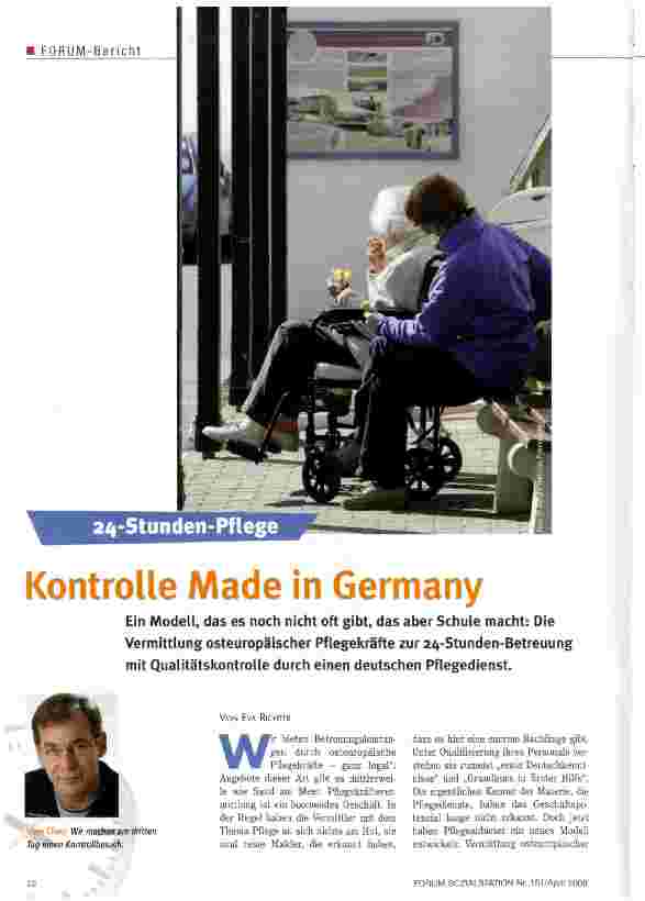 Vorschauseite 1: Kontrolle Made in Germany