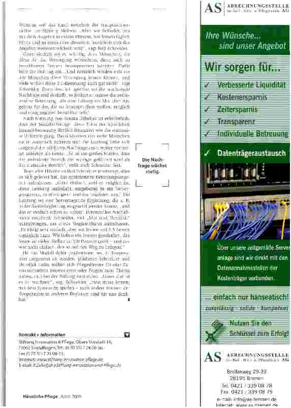 Vorschauseite 6: Wir klinken uns ergänzend ein