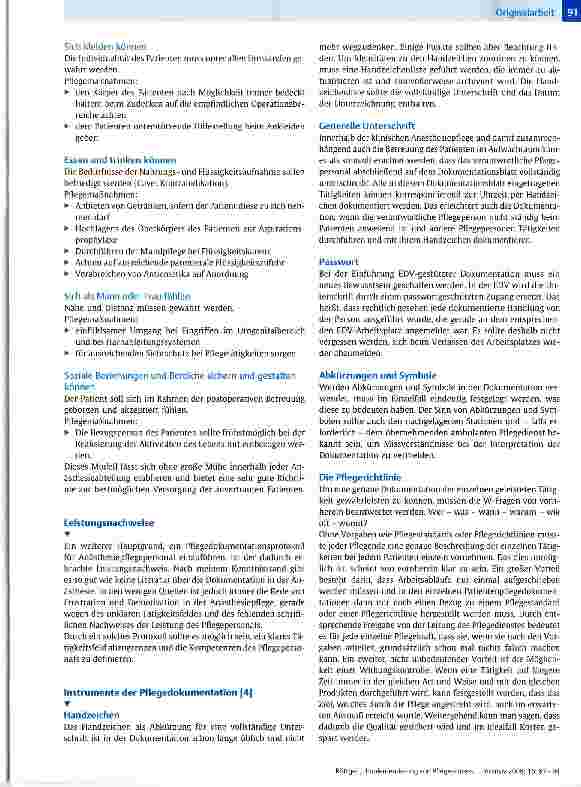 Vorschauseite 5: Implementierung von Pflegeprozess und Pflegedokumentation in der anästhesiologischen Tätigkeit