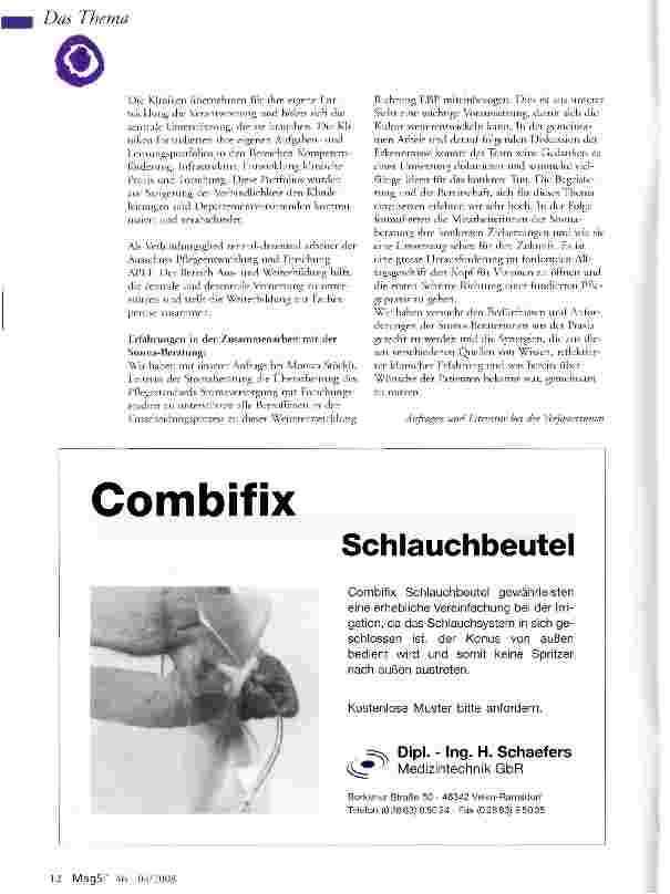 Vorschauseite 4: Weiterentwicklung von Patientenbetreuung und Forschung in der Pflege durch „Evidence-based practice (EBP) am Inselspital Bern
